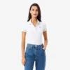 L.12.D Slim Fit Trim Detail Polo voor dames
