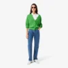 L.12.D Slim Fit Trim Detail Polo voor dames