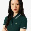 L.12.D Slim Fit Trim Detail Polo voor dames