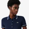 L.12.D Slim Fit Trim Detail Polo voor dames
