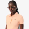 L.12.D Slim Fit Trim Detail Polo voor dames
