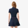 L.12.D Slim Fit Trim Detail Polo voor dames