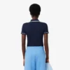 L.12.D Slim Fit Trim Detail Polo voor dames