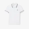 L.12.D Slim Fit Trim Detail Polo voor dames