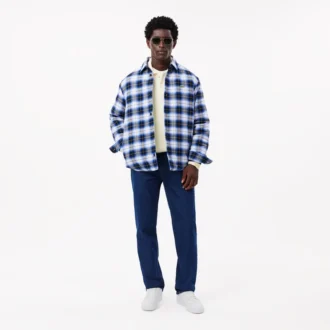 L001 Set leren Sneakers voor heren