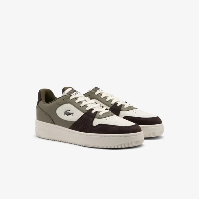 L001 Set leren Sneakers voor heren
