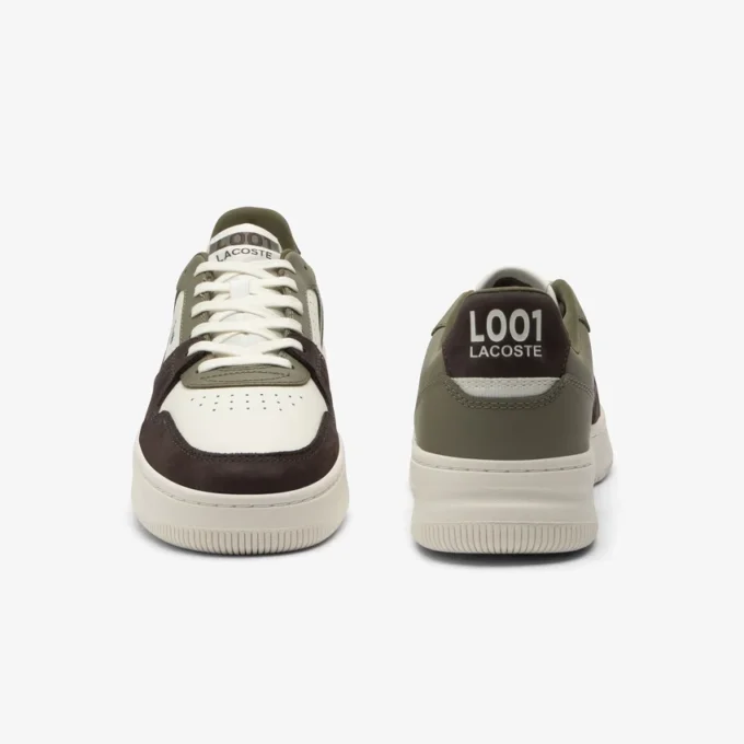 L001 Set leren Sneakers voor heren