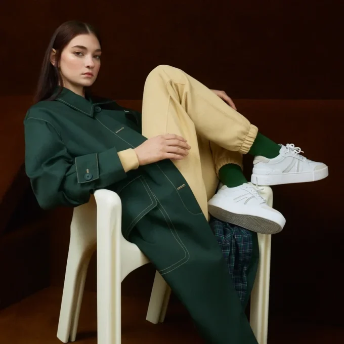 L002 Evo leren Sneakers voor dames