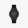 Lacoste.12.12 Chrono-horloge Zwart & Carnation Gold Siliconen