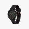 Lacoste.12.12 Chrono-horloge Zwart & Carnation Gold Siliconen