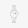 Lacoste.12.12 Horloge met witte siliconen band