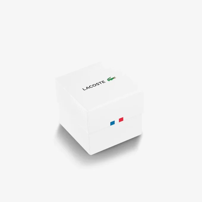 Lacoste.12.12 Horloge met witte siliconen band