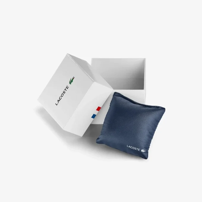 Lacoste.12.12 Horloge met witte siliconen band