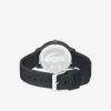 Lacoste.12.12 Move 3-wijzerhorloge Zwart siliconen