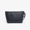 Lacoste Club clutch van generfd leer