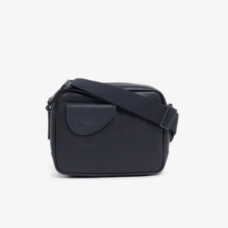 Lacoste Club satcheltas van generfd leer
