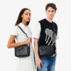 Lacoste Club satcheltas van generfd leer