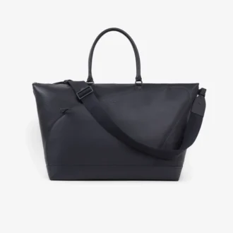 Lacoste Club Weekendtas van generfd leer