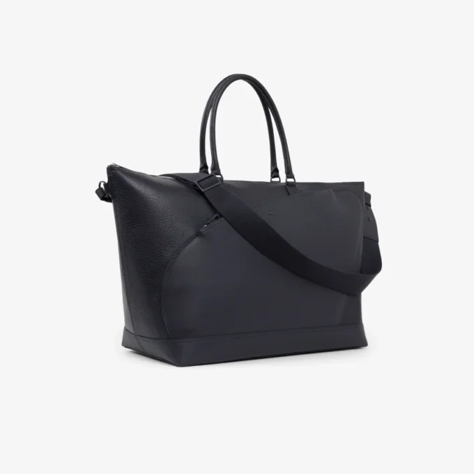 Lacoste Club Weekendtas van generfd leer