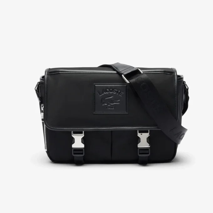 Lacoste klassieke tas met klepsluiting