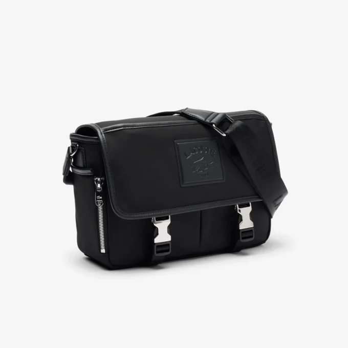 Lacoste klassieke tas met klepsluiting