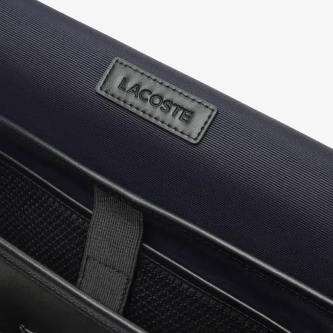 Lacoste klassieke tas met klepsluiting