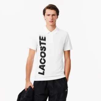 Lacoste Movement-polo met print voor heren, regular fit