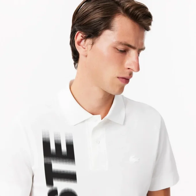 Lacoste Movement-polo met print voor heren, regular fit