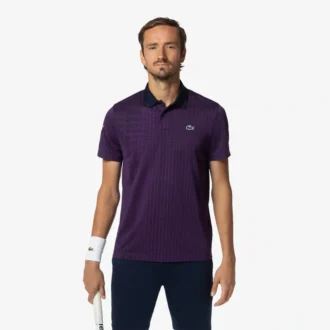 Lacoste Tennis X Daniil Medvedev-poloshirt voor heren