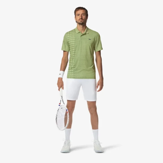 Lacoste Tennis X Daniil Medvedev-poloshirt voor heren
