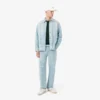 Landscape Crocodile fleece-Sweatshirt voor heren