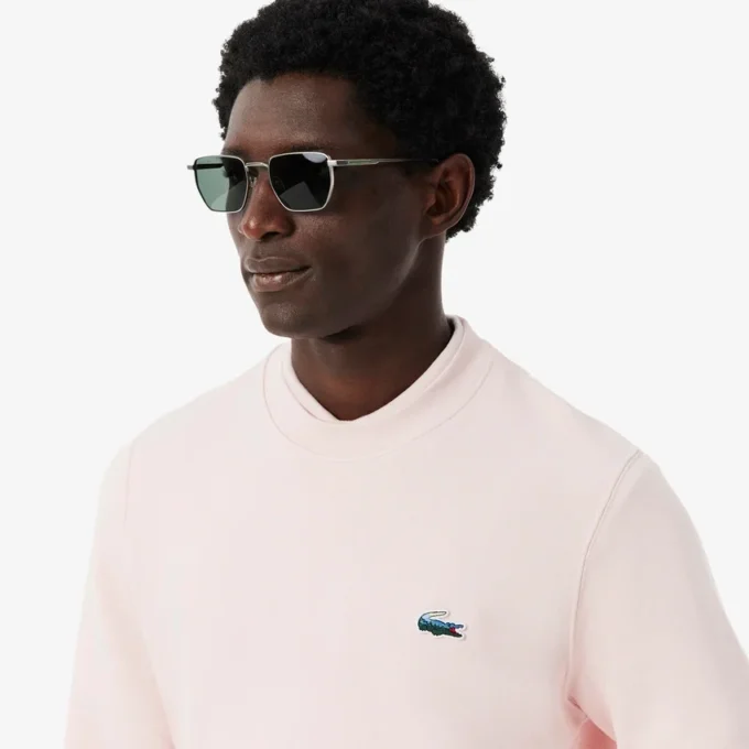 Landscape Crocodile fleece-Sweatshirt voor heren