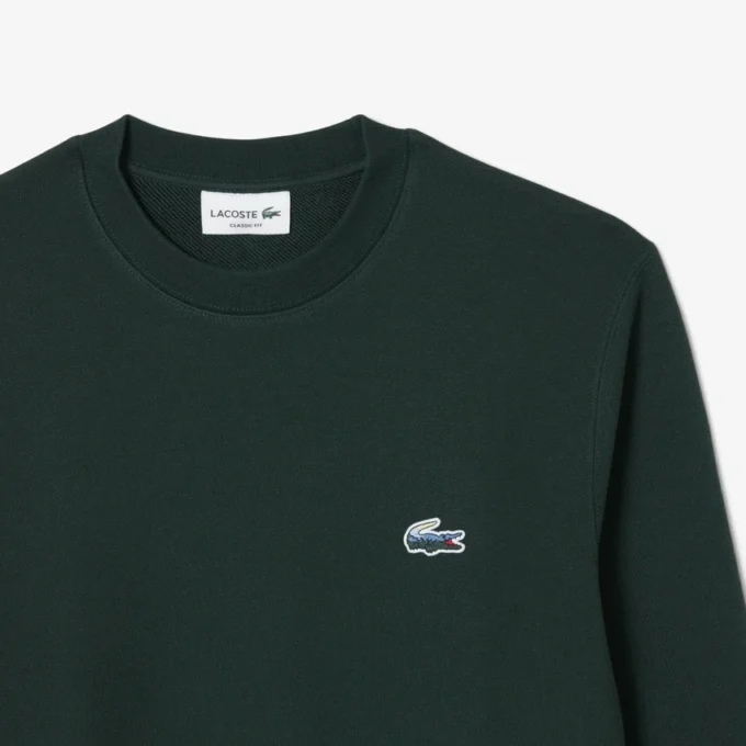 Landscape Crocodile fleece-Sweatshirt voor heren