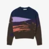 Landscape-wollen trui voor dames