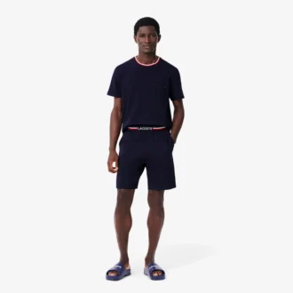 Lange boxershort met gestreepte tailleband voor heren
