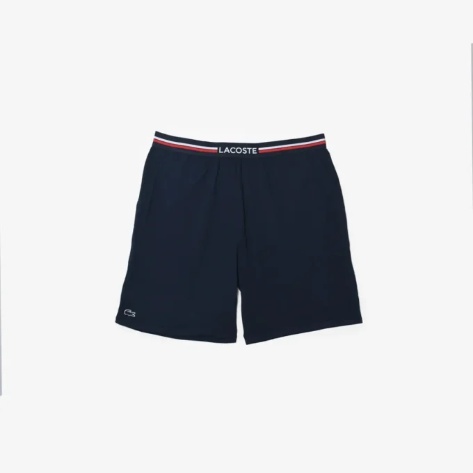 Lange boxershort met gestreepte tailleband voor heren