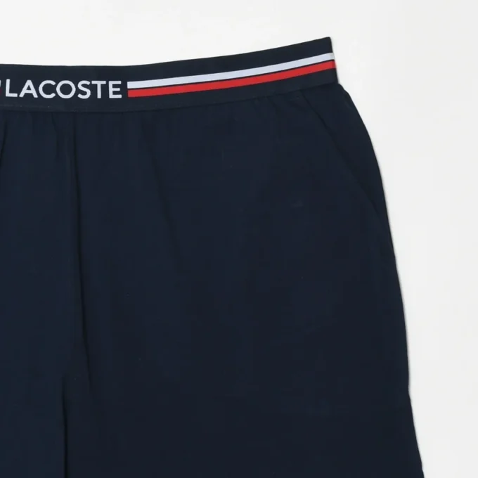 Lange boxershort met gestreepte tailleband voor heren