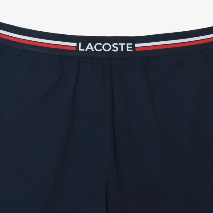 Lange boxershort met gestreepte tailleband voor heren