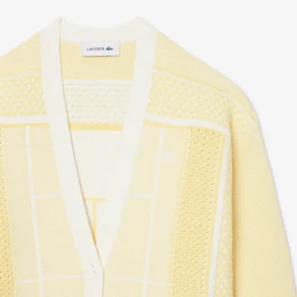 Lange cardigan voor op de tennisbaan