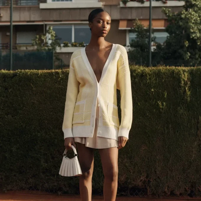 Mini Lenglen leren tas