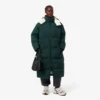 Lange oversized donsjas voor dames