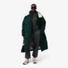 Lange oversized donsjas voor dames
