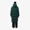 Lange oversized donsjas voor dames
