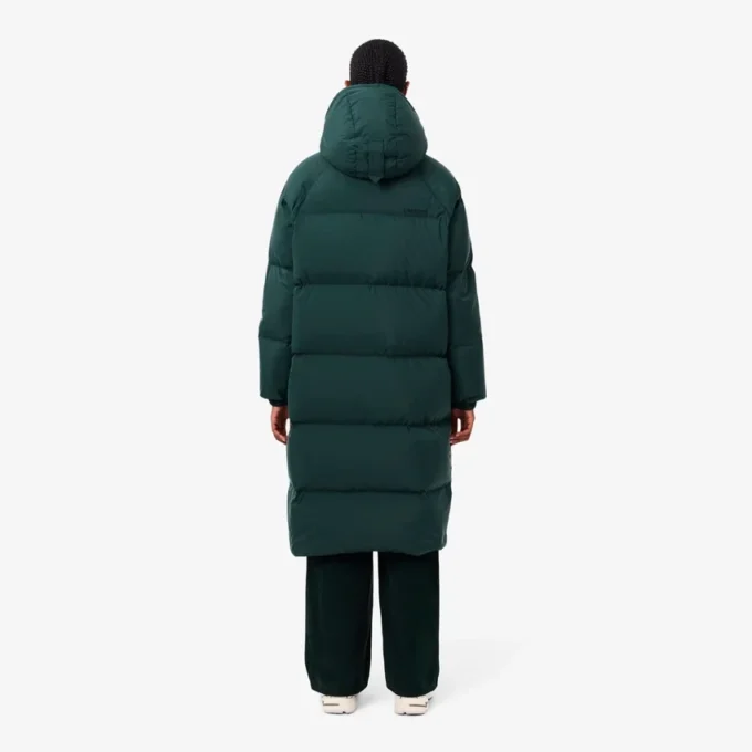 Lange oversized donsjas voor dames
