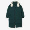 Lange oversized donsjas voor dames
