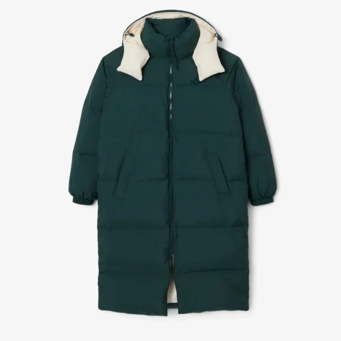 Lange oversized donsjas voor dames