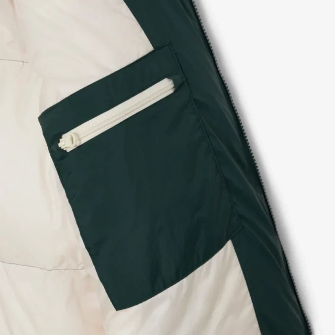 Lange oversized donsjas voor dames