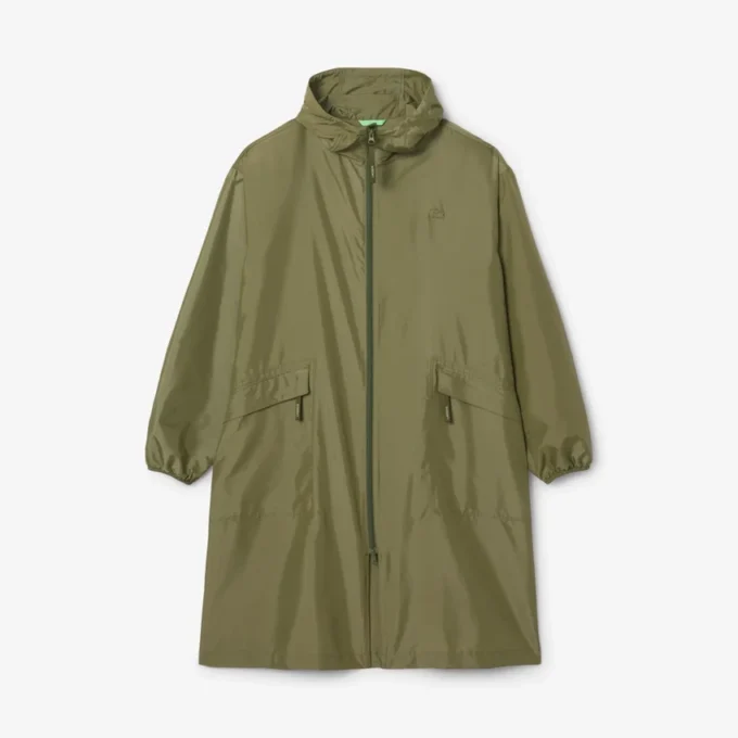 Lange waterafstotende parka voor heren