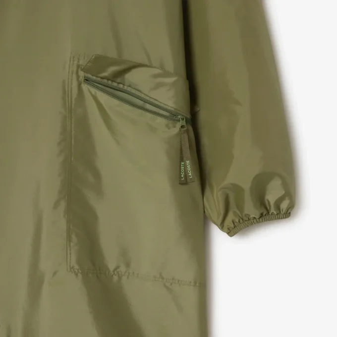 Lange waterafstotende parka voor heren