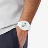 Lc33 analoog en digitaal vierkant siliconenhorloge
